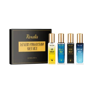 Roxelis Men's Eau de Toilette Set - Cedar & Sandalwood Fragrance